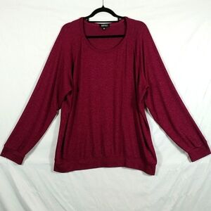 Buffalo David Bitton Women's Purple Long Sleeve Longline Sweater Plus Size XXL